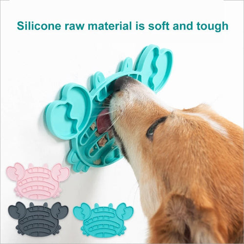 Anti-Gulp Slow Feeder Silicone Bowl for Dogs — Food-Safe & Bite-Resistant