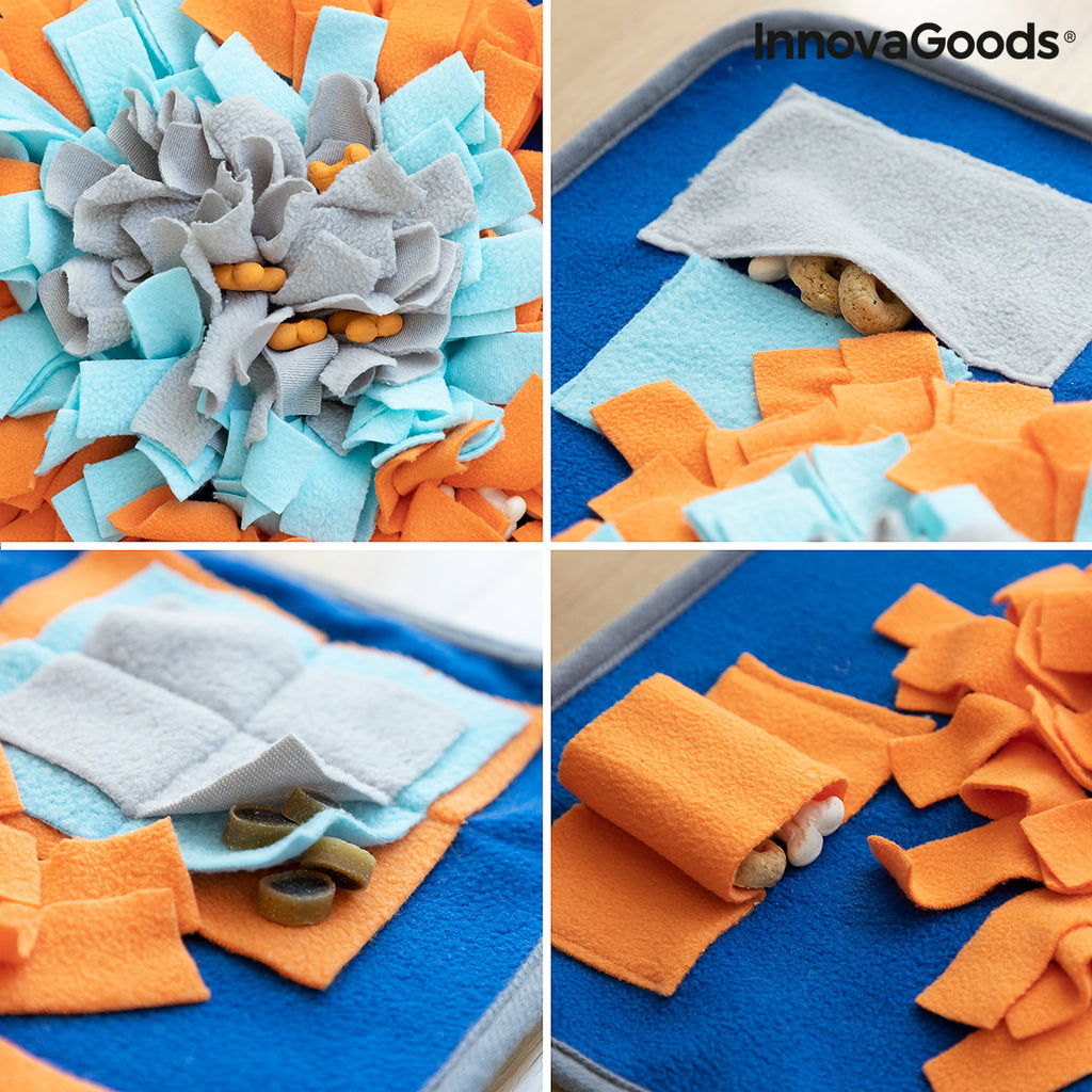 Pet Snuffle Sniffing Mat — Nose Work & Slow Feed Enrichment Toy