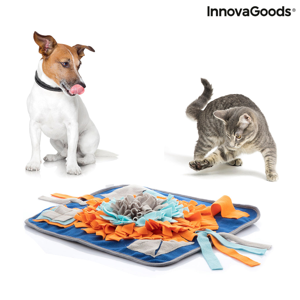 Pet Snuffle Sniffing Mat — Nose Work & Slow Feed Enrichment Toy