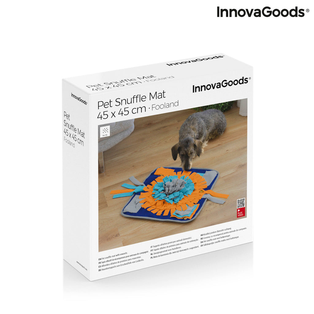 Pet Snuffle Sniffing Mat — Nose Work & Slow Feed Enrichment Toy