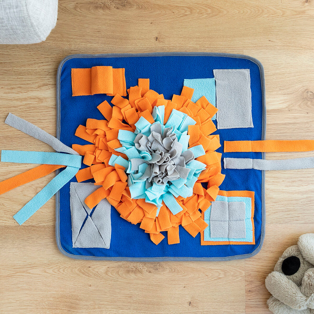 Pet Snuffle Sniffing Mat — Nose Work & Slow Feed Enrichment Toy