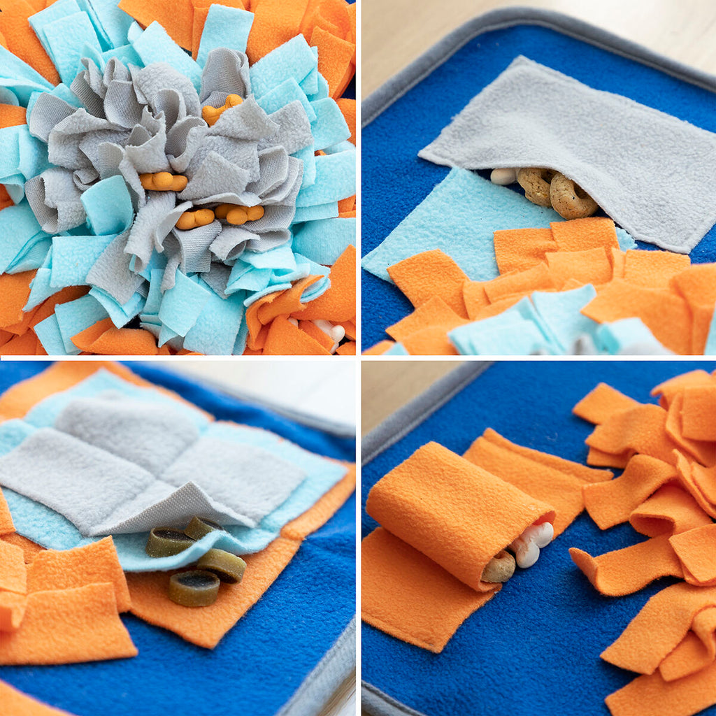 Pet Snuffle Sniffing Mat — Nose Work & Slow Feed Enrichment Toy