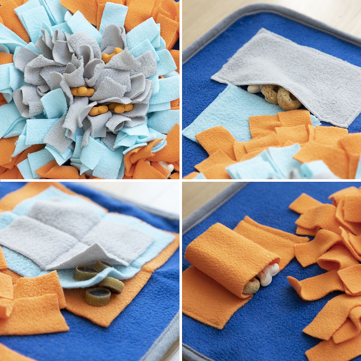 Pet Snuffle Sniffing Mat — Nose Work & Slow Feed Enrichment Toy