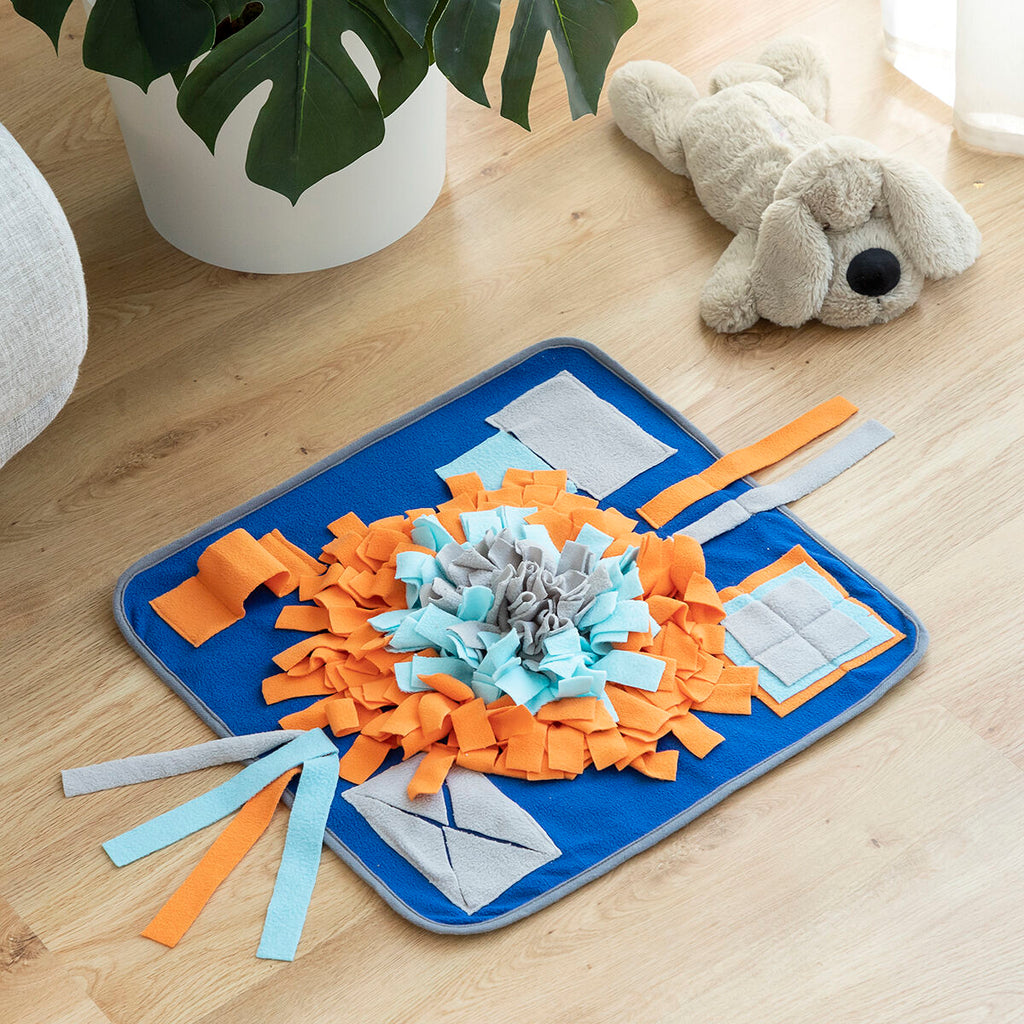 Pet Snuffle Sniffing Mat — Nose Work & Slow Feed Enrichment Toy