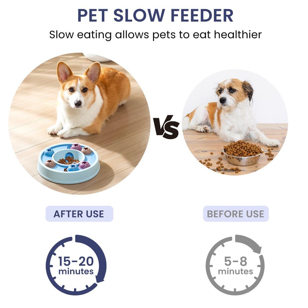 PETMARVEL 3-Level Interactive Dog Puzzle Toy — Treat Dispensing Brain Game