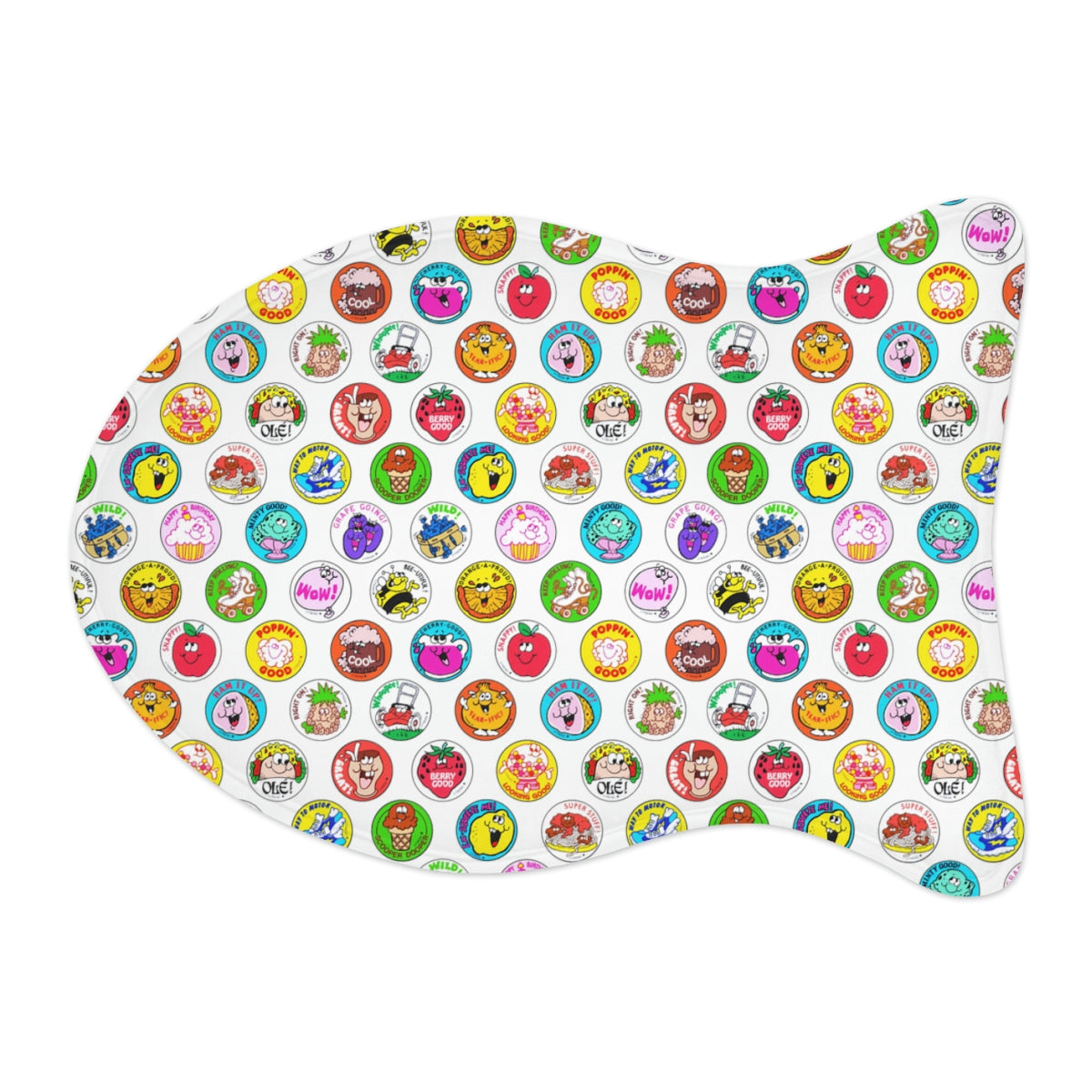 Cute Pet Feeding Mat — Non-Slip, Absorbent, Bone & Fish Shapes